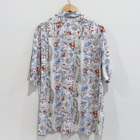 Batik Bay Hawaiian Short Sleeve Tropical Button Shirt Size XL - Picture 2 of 9